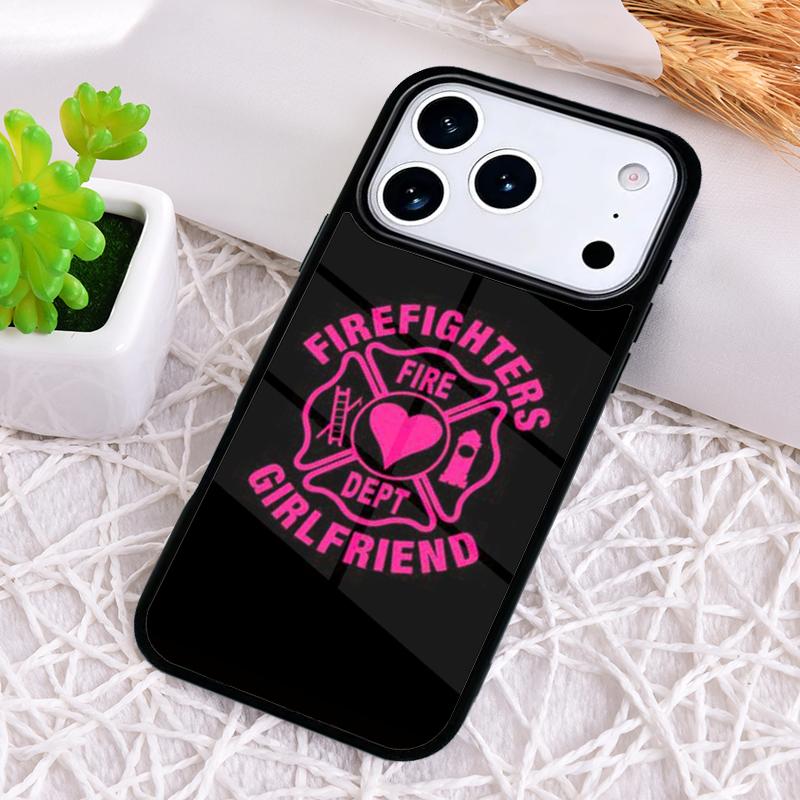 Firefighter Fireman Logo Symbol Phone Case for iPhone 17 Air 16 15 11 12 14 13 Pro Max Shockproof Cover