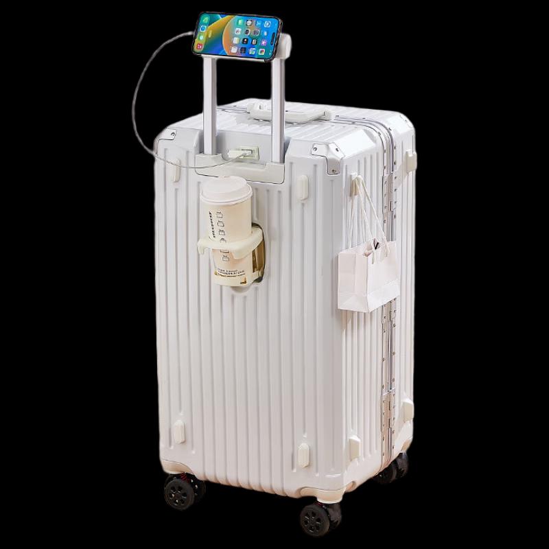 OEING Large Capacity Aluminum Frame Luggage