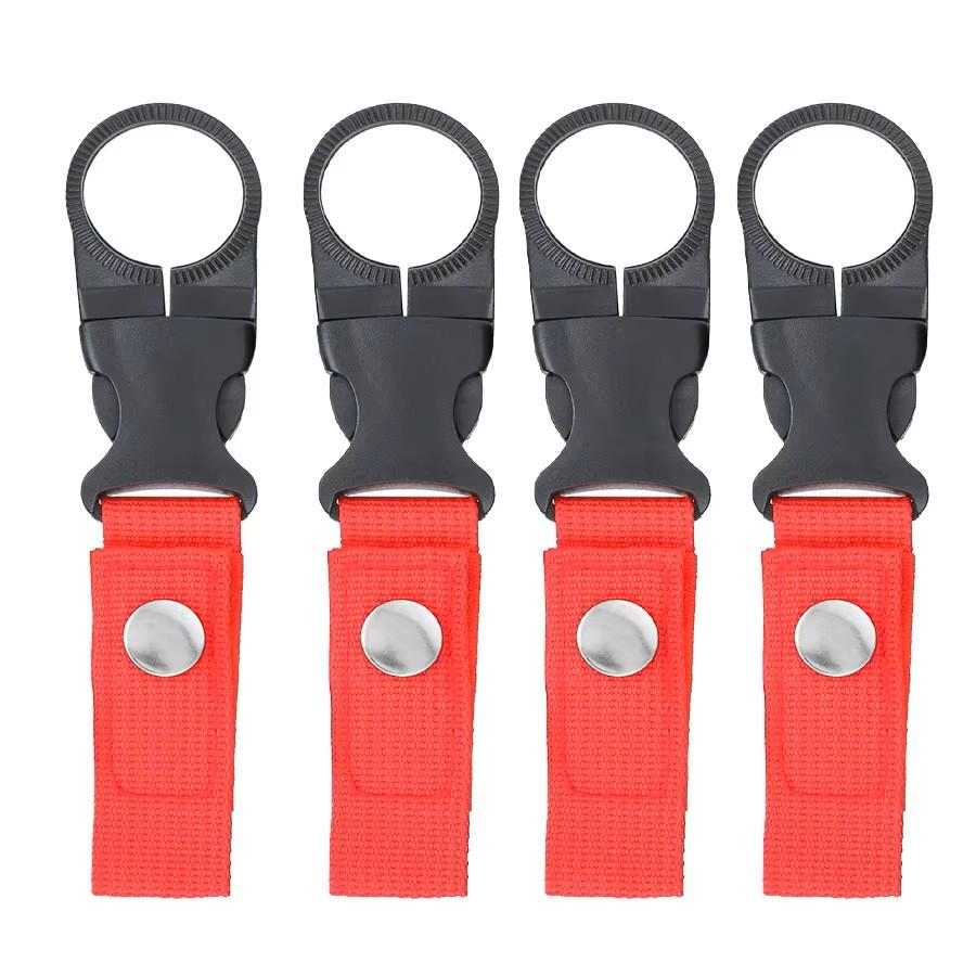 Gurtbandschnalle Haken Wasserflaschenhalter Clip Outdoor Nylon EDC Klettern Karabiner Gürtel Rucksack Aufhänger Camp Karabiner Gürtelclip