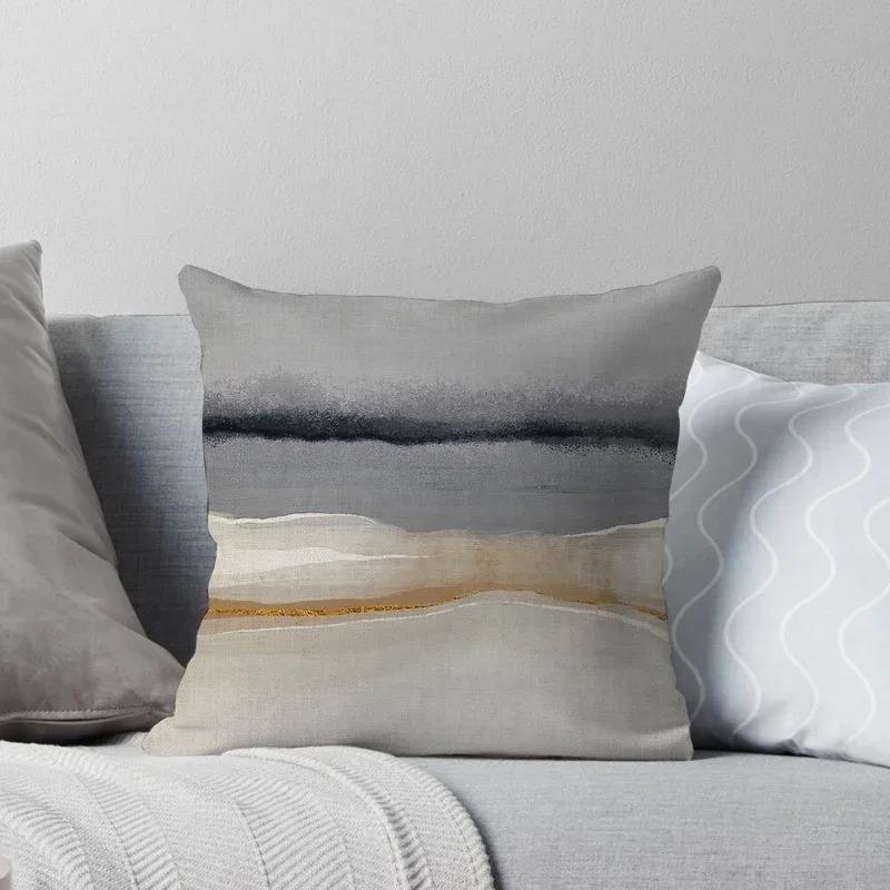 Nordic Abstract Geometric Creative Style Gray Decoration Home Pillow Cover Sofa Cushion Cover