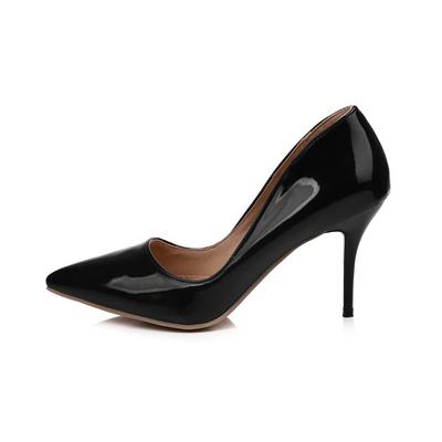 Apricot Black Women Pumps High Heel Small Big Size 31 48