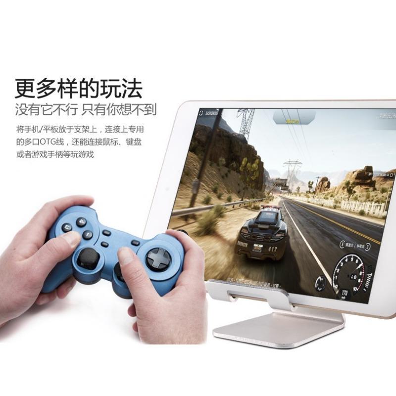 Aluminum Alloy Desktop Mobile Phone Holder Metal Lazy Mobile Phone Tablet Universal Mobile Phone Holder