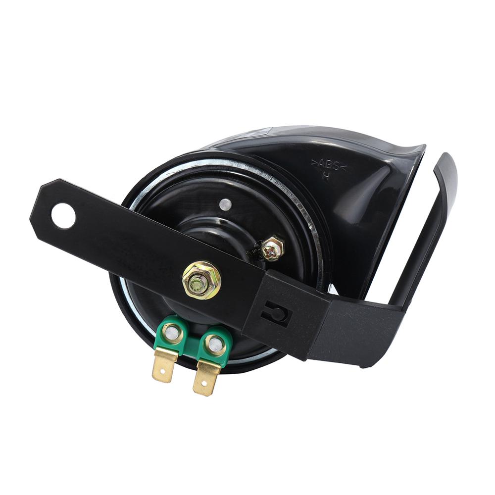 Universal Car Motorcycle Motorbike Truck Boat 130DB Electric Loud Snail Air Horn Siren Waterproof 12V Black