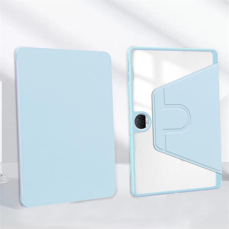 Protective Case for Honor Pad 9 / Pad 8 12.1- Inch 360 Degree Rotating Protective Stand Smart Transparent Back