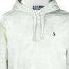 Polo Ralph Lauren SS23 Tie-Dye Logo Embroidered Hoodie Men Hoodies Light-Green 710860393-002