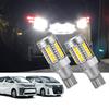 YOBIS Compatible with Series Early Super Bright T16 3030SMD Reverse 6500K Set Vellfire/Alphard (30 Model) 24-LED Lamps, Non-Polar, White, 2-Piece