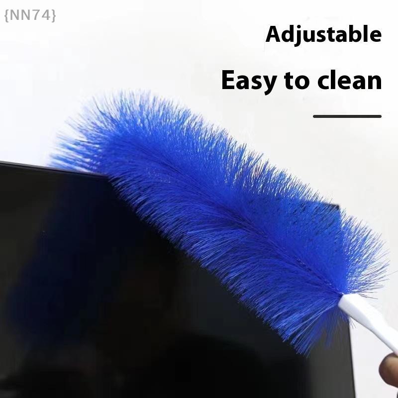Fan Dust Remover Brush Bendable Microfibre Duster Household Cleanning Brush For Air-Conditioner Furniture Shutter Car Cleaner