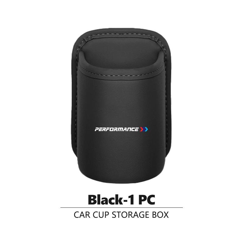 

For BMW Car Door Water Cup Holder Back Seat Drink Rack Leather Storage Box E91 E92 E93 E60 F10 F30 E39 E36 E87 X3 X5 E70 E46 E90