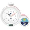 Réveil Enfant Éducatif Kid'Sleep - Claessens'Kids - Veilleuse Musicale - Jour/Nuit - Rose