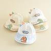 Kids' Dinosaur Mesh Sun Protection Windproof Bucket Hat