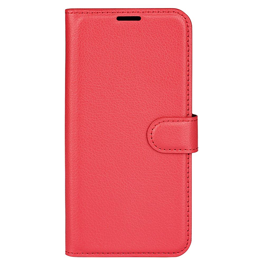 Dla Motorola Moto G15 4G Etui Tekstura liczi Wstrząsoodporny Skórzany Portfel Pokrowiec na Telefon