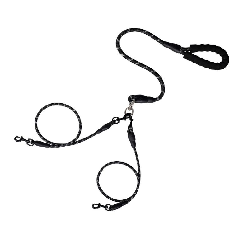 Durability Detachable Dog Leashes with Safety Ergonomic Handle and Reflective for Enduring Performances