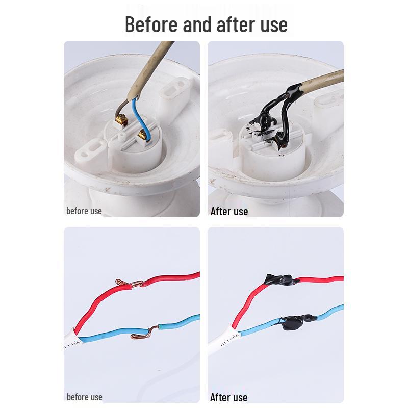 Electrician's Waterproof Liquid Insulating Cloth Tape - Black, Flame Retardant, Ideal for Wire Joints & Cables