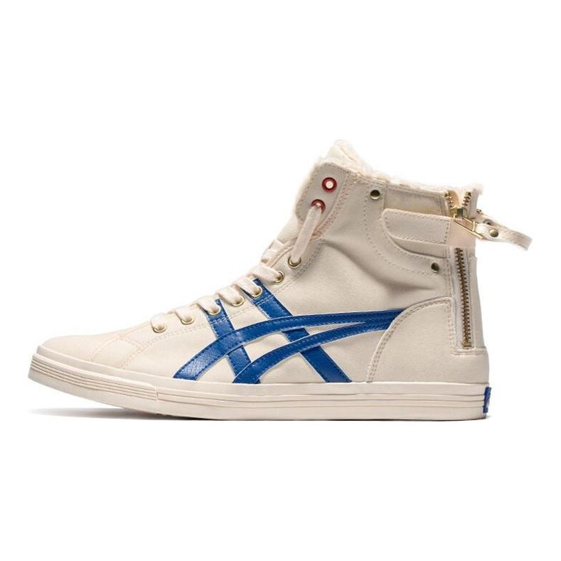 ASICS Double Clutch White/Blue Casual Board Shoe 1203A037-100
