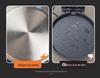 Liren Little Steel Man Electric Griddle with Stainless Steel Baking Pan, 38mm Deep for Home Use