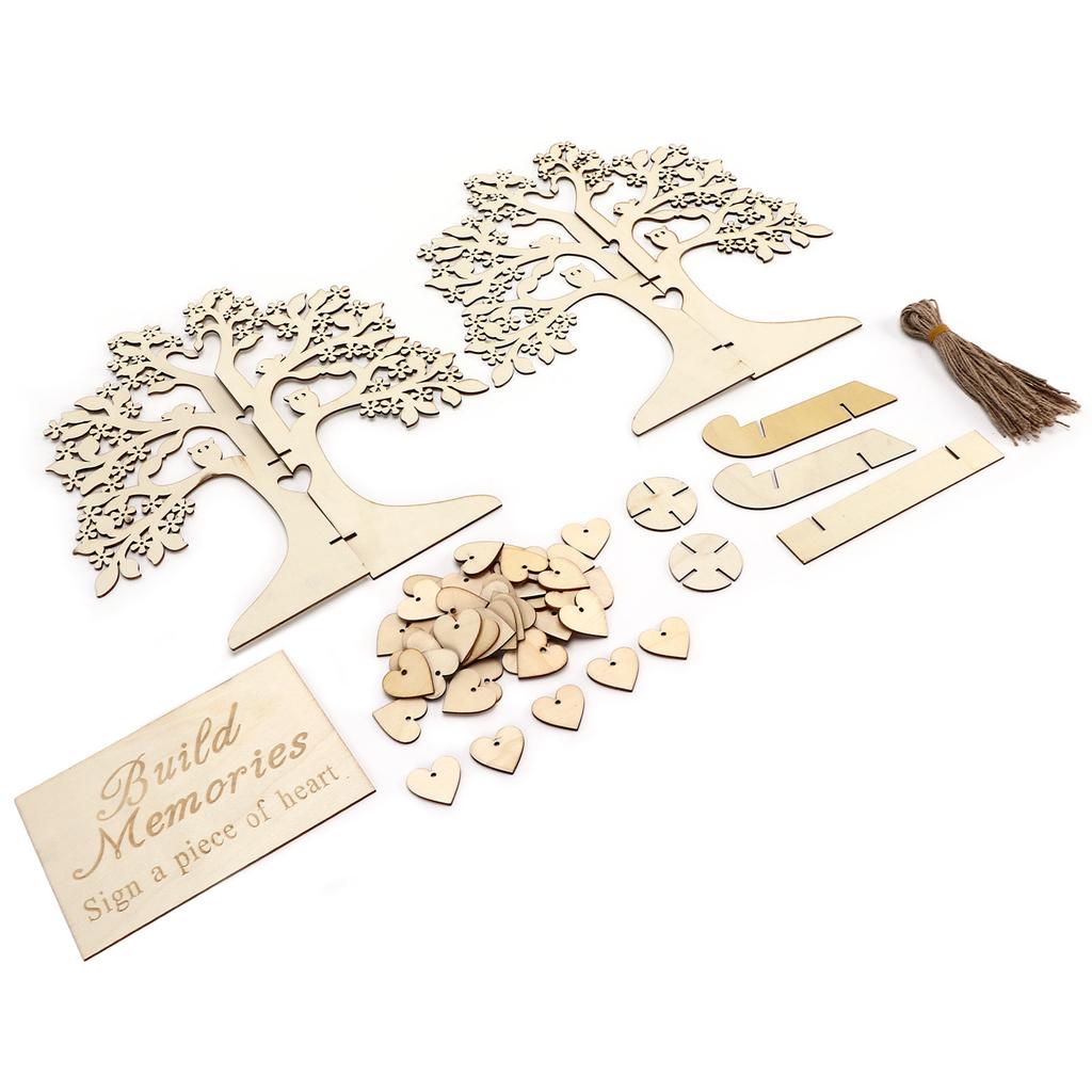 Wooden Ing Tree Crafts Hand Made Unique Lightweight Handicraft Decoration for Wedding Anniversaries