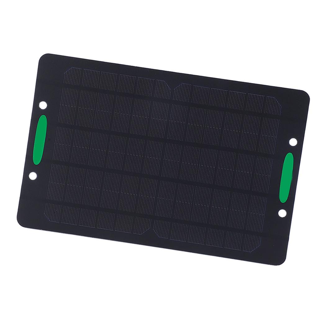 Solar Panel Fan Dual Exhaust Fans Air Ventilation Heat Dissipation 10W for Greenhouse Shed