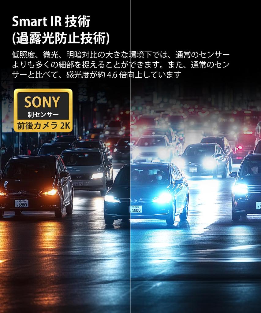 T9 Pro M for Japanese Powerful OEM Replacement Dash Cam Separate Front and Rear Automatic Brightness Automatic Ultra Night Parking Impact IP68