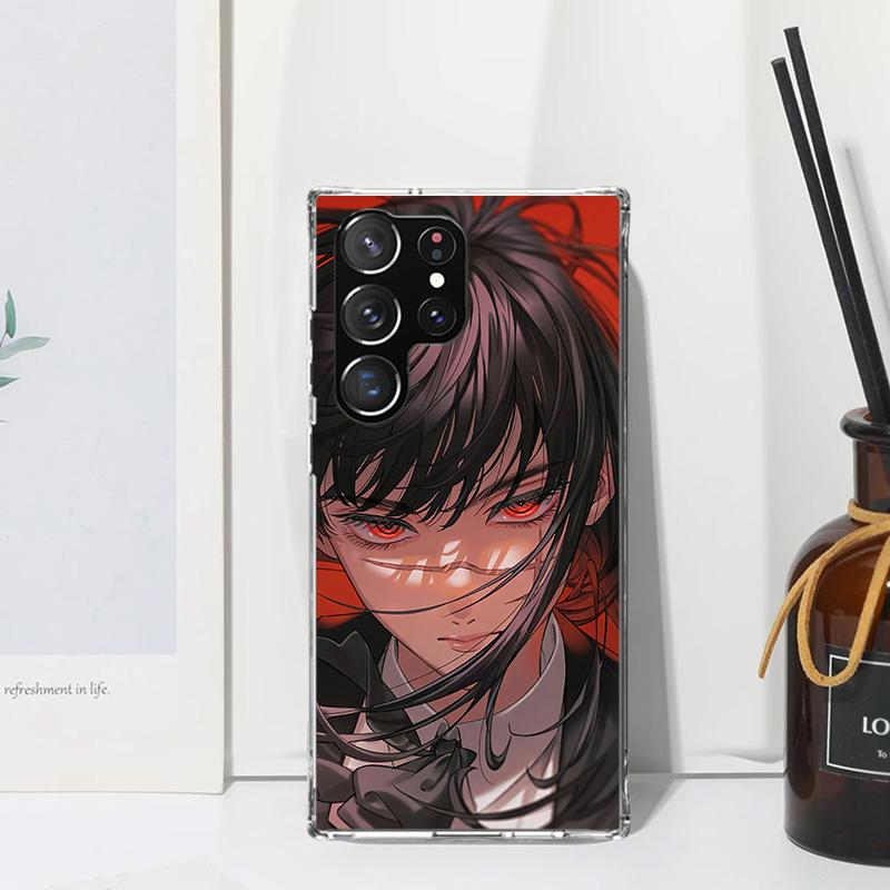 C-Chainsaw Mans Yoru War Devil Phone Case For Samsung Galaxy S26 S25 Edge S24 FE S23 S22 Ultra S21 Plus S20 + Art Fundas Back Co