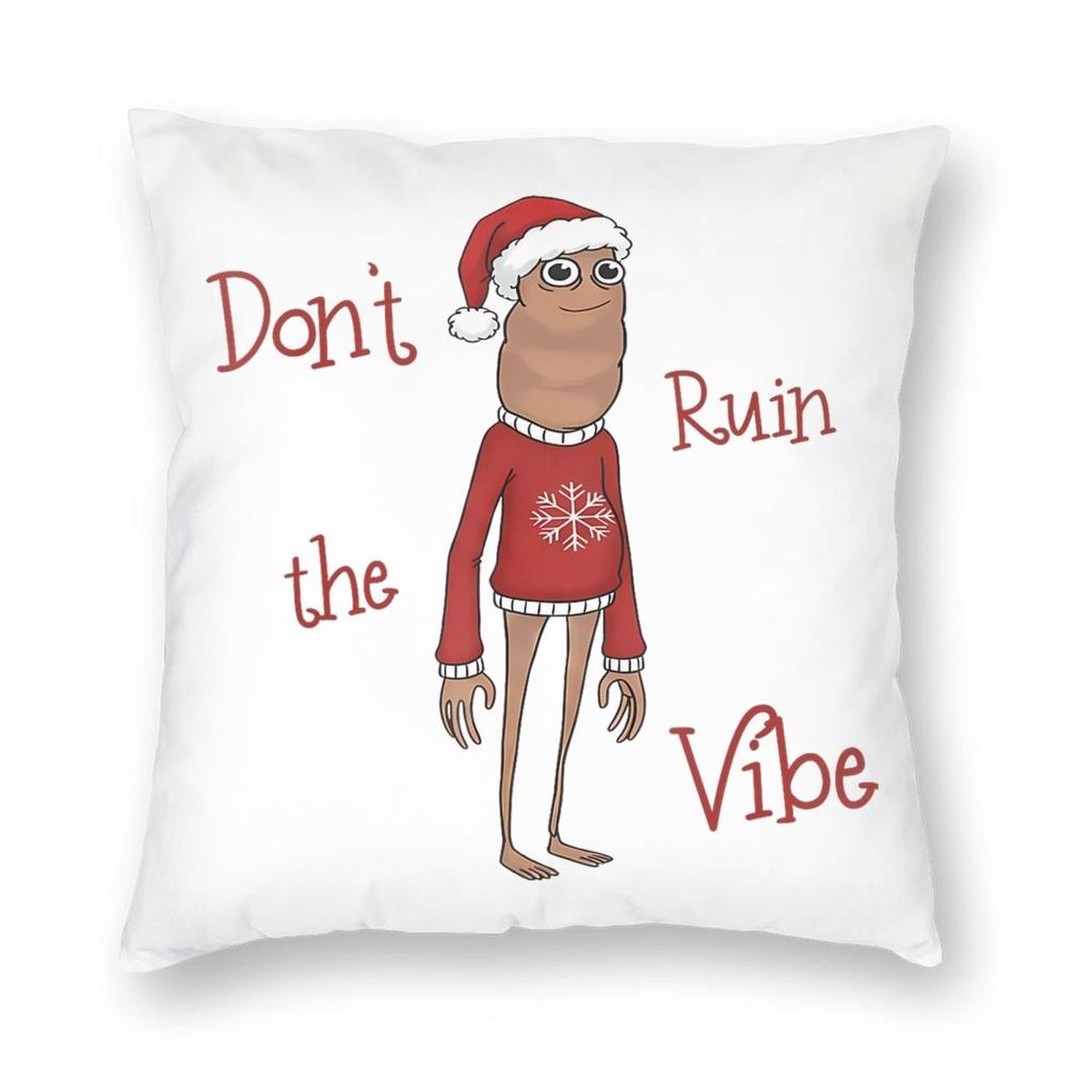 I Don't Like This Rock Marcus The Worm Xmas Christmas Pillowcase Soft Polyester Cushion Cover Gift Pillow Case Cover