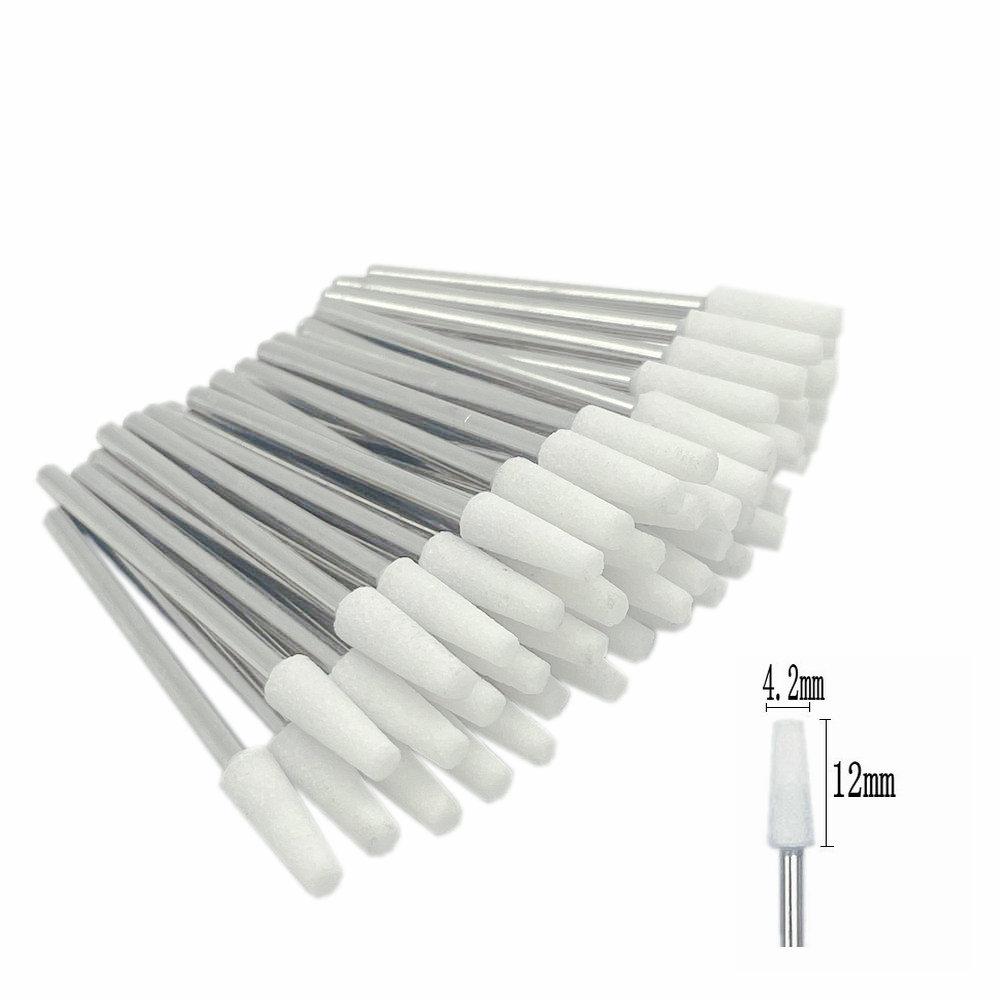 50pcs/set  Dental Stone Grinder Polisher Burs For Contouring Shaping Porcelain Dental Rotary Stone Polisher 2.35mm Shank