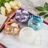 WTEMPO Silicone Jar with Lid Making Mold Epoxy Resin Casting Mold Creative DIY Storage Box Making Mold Home Decoration Festive Handcrafts Making Mold
