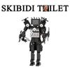 Tv Toilet Skibidi Man Building Blocks Diy Puzzle Toys Home Decor Gifts Birthday