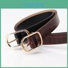 Fashionable Pu Leather Belt For Women With Antique Finish And Adjustable Pin Buckle Suitable For Daily Use