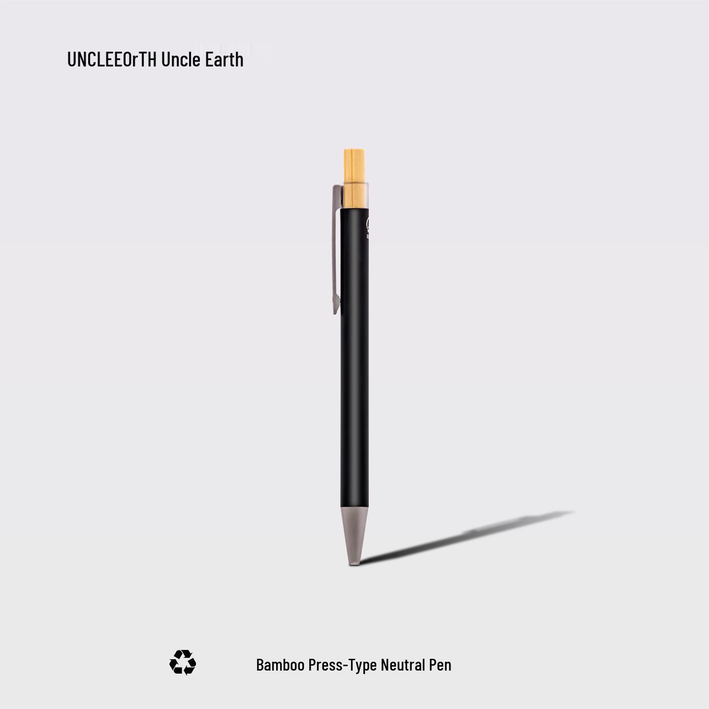 

Uncle Earth Eco-Friendly Bamboo Neutral Pen for Business Meetings and Office Signings 0.5mm Tip