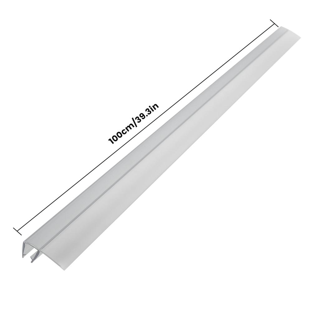 Dichtungsstreifen Flexibilität Glasschiebetür montiert Duschraum