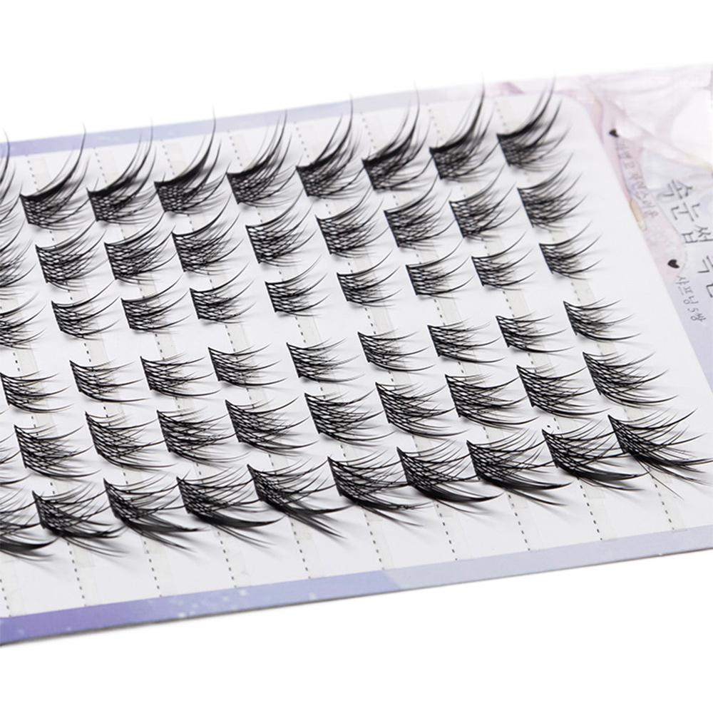 Manga Natural Lashes Clusters Wispy C Curl Individual Lashes  for Eyelash Extensions