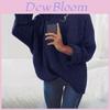 Cozy Autumn And Winter Fashion Solid Color Round Neck Long Sleeve Pullover Sweater