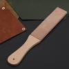 Wood Leather Sharpening Board Polishing Board Leather Knife Sharpener Sharpening Strop Tool Double Sided Polishing Board
