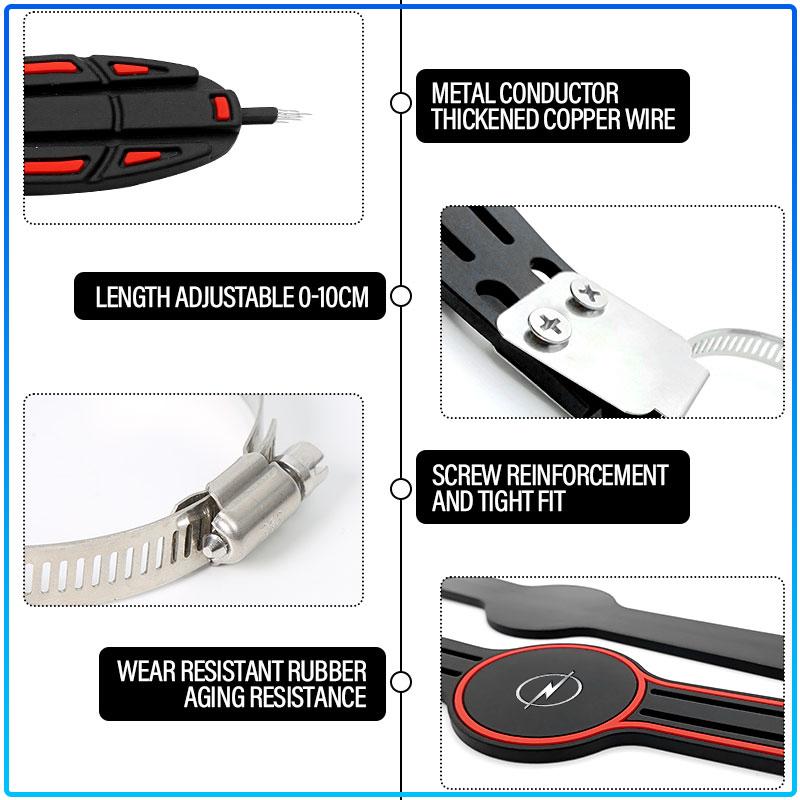 Car Static Belt Car Grounding Chain Anti-static Supplies Strip Car Tool For Opel Astra H G J Insignia Mokka Zafira Corsa Vectra B C D