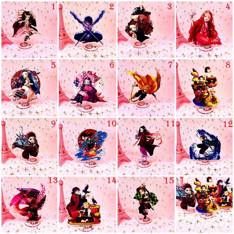 Exquisite Demon Slayer Kimetsu No Yaiba Kamado Nezuko Acrylic Figure With Smooth Edges