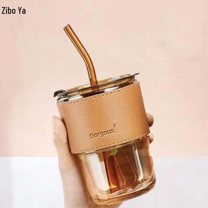 

Zipo Ya Bamboo Section Glass Mug 420ml