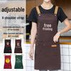 Waterproof and Stain-Resistant Catering Apron with Logo for Restaurants, Cafes, and Hotels