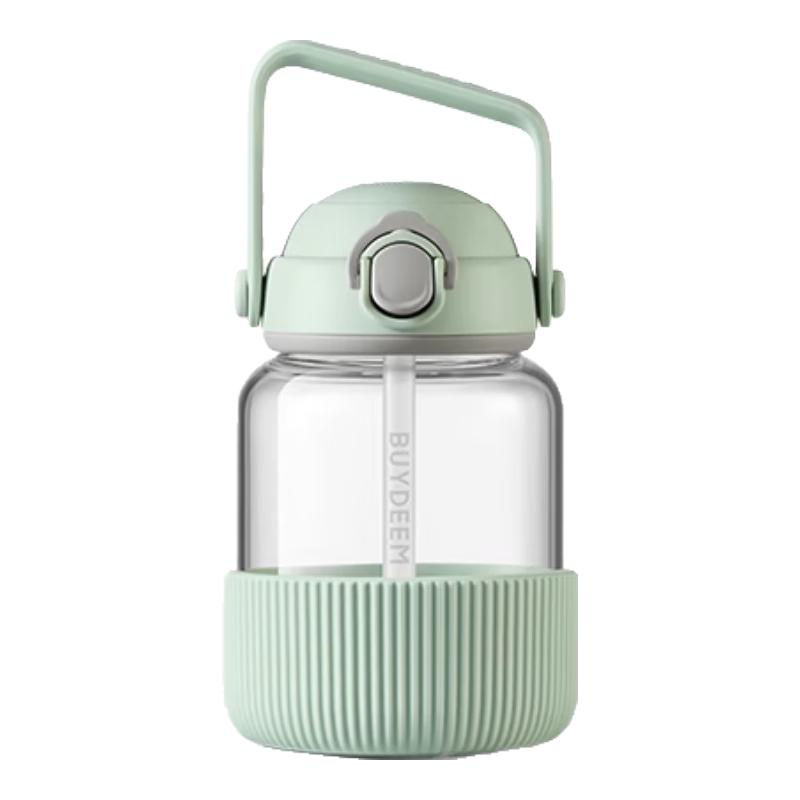 Buydeem High Borosilicate Glass Water Bottles & Tea Infuser Cups