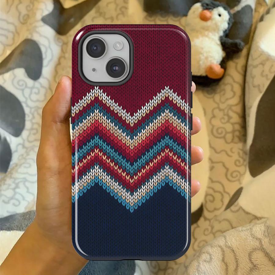Striped Fabric Art Soft Cover Capa Phone Case for Xiaomi Redmi Note 14 4G 14 Pro Plus 5G