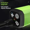 Portable Shower for Camping with 6000mAh Rechargeable Battery Intelligent LED Display Electric Shower Pump