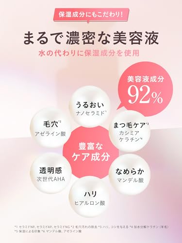 Yunth Fusion Cleansing, 120ml, Formulated with 92% Beauty Ingredients, Makeup Remover, Oil Gel, Pore Cleansing, Blackhead Removal, Hyaluronic Acid, an