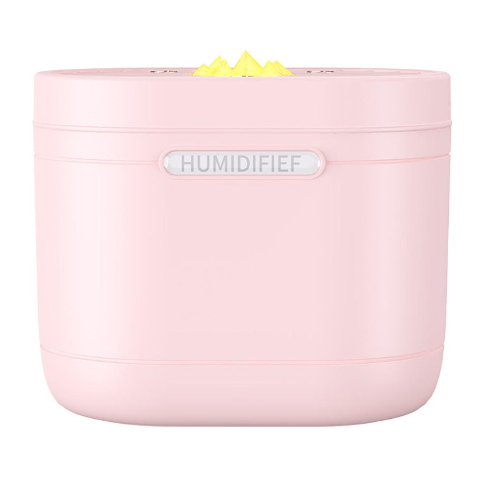 Luxury USB Mini Humidifier Silent Bedroom Aroma Three Mouthed Spray Mist Portable Home Air Purifier Elegant Device USB Charging