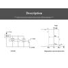 Motor E-bike 5 8 12 Magnetic PAS Sensor Point Electric Bicycle Pedal Assist Sensor Double Hall Sensor E-bike Conversion Parts