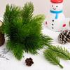 200/10Pcs Artificial Pine Needles Christmas Green Plant Pine Branch Fake Plants DIY Xmas Tree Garland Ornaments Home Decorations