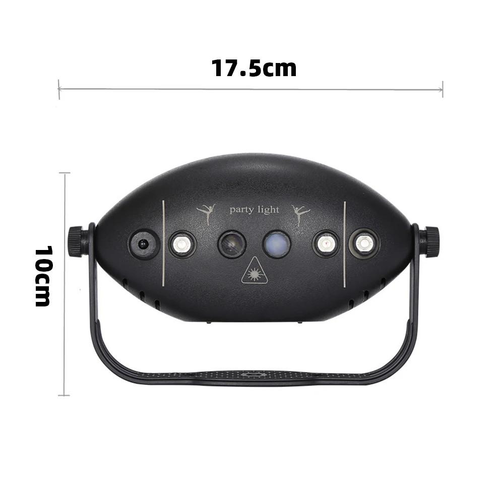 

72 Узора Диско Огни Сценический Свет Портативный DJ Вечеринка Лазерный Свет Проектор Вечеринка Клуб Дом Праздничное Украшение Огни