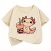 Y2k Animal Graphic Kids Tshirts Summer Short Sleeve Tees Cartoon Boys Girls Clothes Kawaii Tops Y2K Children T-shirt