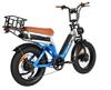 BAOLUJIE DP2033 All-Terrain Erwachsenen Elektrofahrrad 20*4.0 Zoll Fat Tires 1000W Dualmotor 48V 12Ah Dualbatterie E-Mountainbike Mit Scheibenbremse