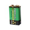 9V 6F22 Square Carbon Battery for Smoke Alarms, Microphones, Multimeters, Toys, and Remotes