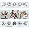 Jewelry Display Stand Wooden Tree Tower Rack Hanging Organizer For Ring Earrings Necklace Bracelet Hair Accessories