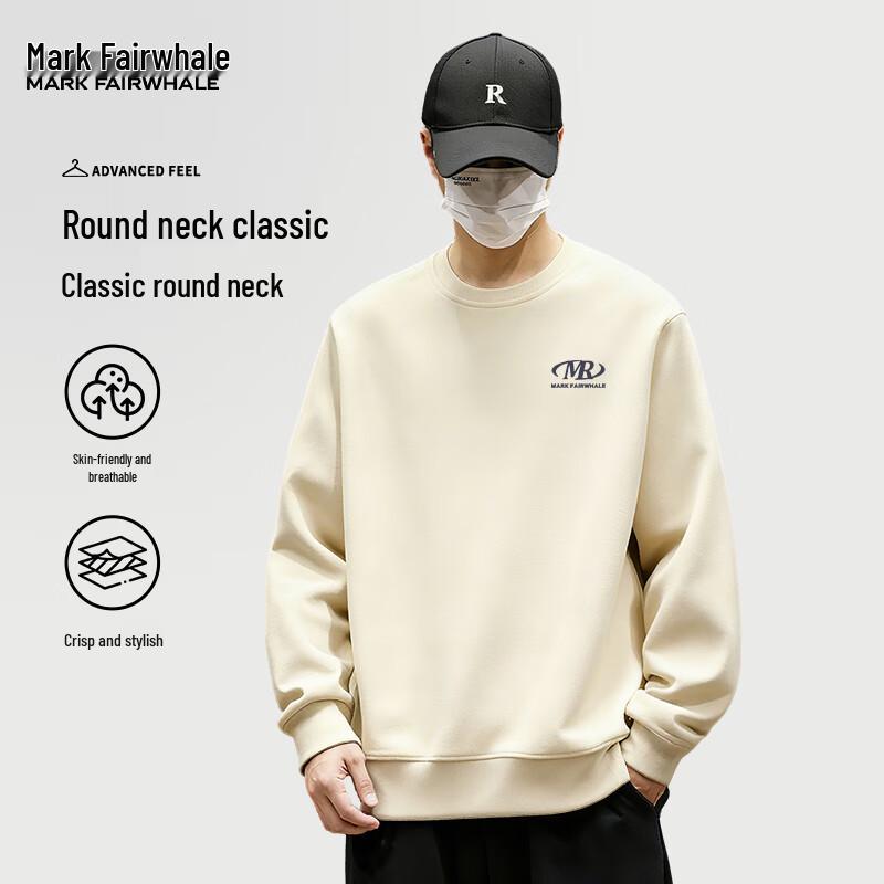 

Mark Fairwhale Men s PMK Oval MR Logo Crewneck Sweatshirt 5XL